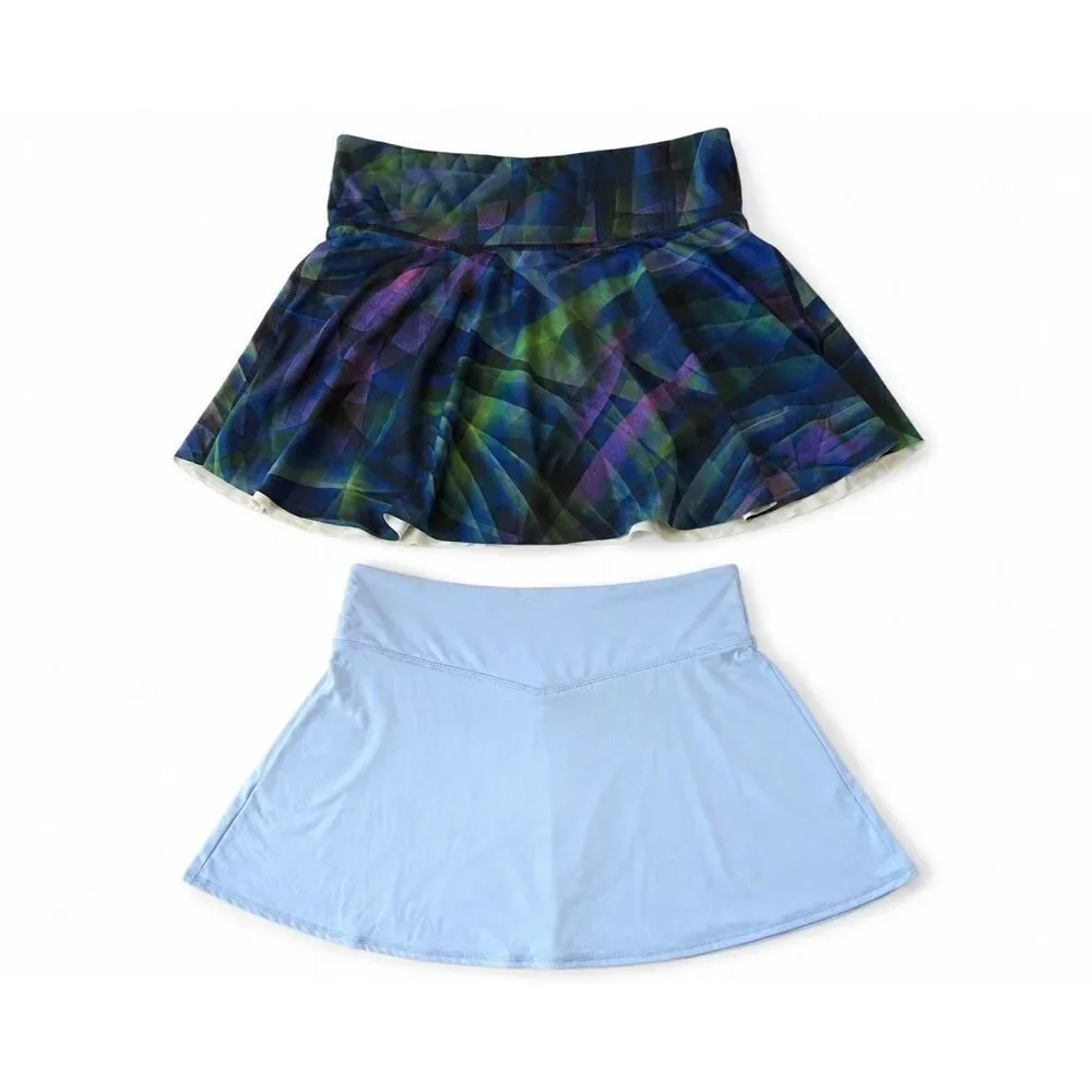 Girls athletic skort bundle blue and purple Old Navy 90 degrees